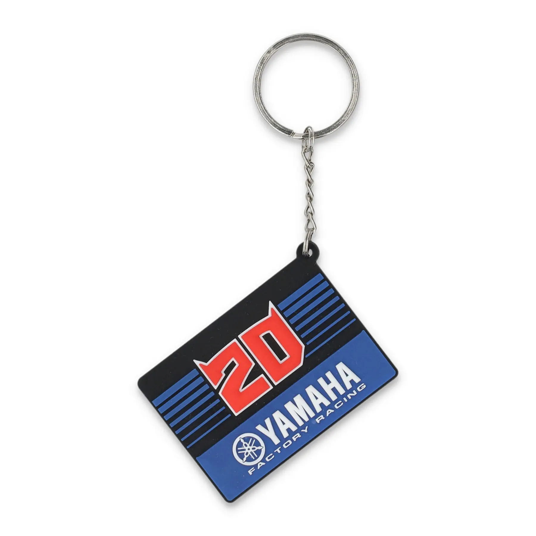 Porte clÃ© Yamaha Factory FQ20 bleu/rouge/noir 2023
