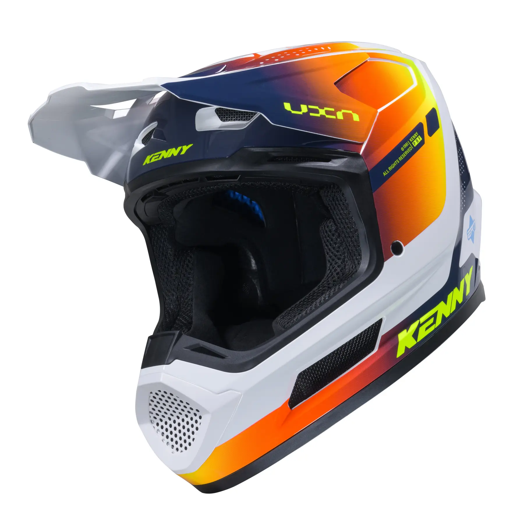 Motorrad-Cross-Helm Kenny Performance Graphic