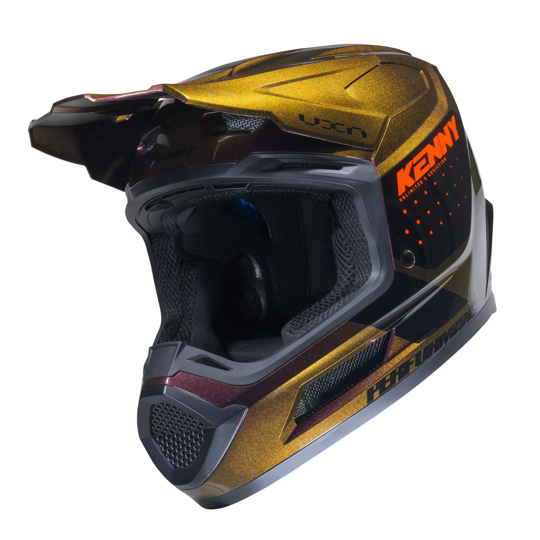 Motorrad-Cross-Helm Kenny Performance Graphic