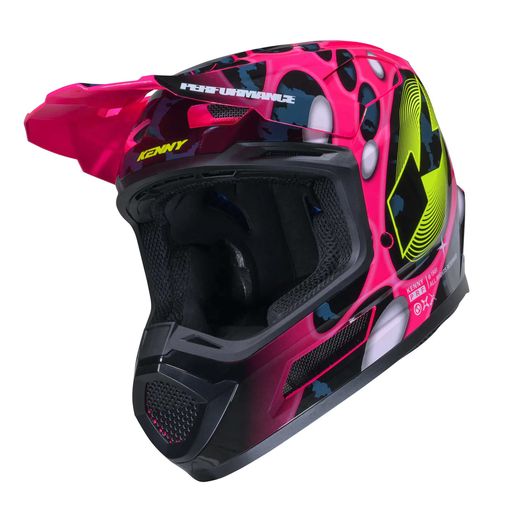 Motorrad-Cross-Helm Kenny Performance Graphic +