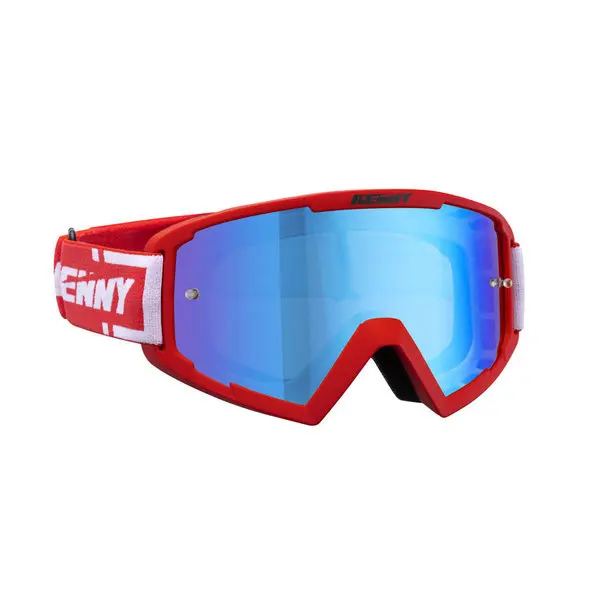 Visier Iridium-Motorradhelm Kind Kenny Track