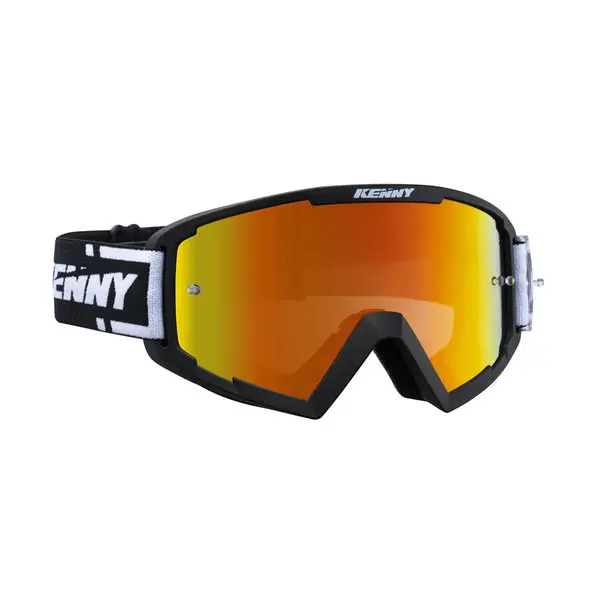 Visier Iridium-Motorradhelm Kind Kenny Track