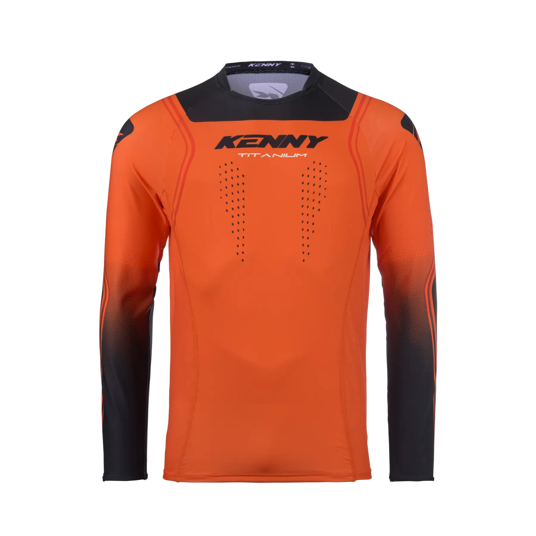 Langarm-Motorrad-Cross-Trikot Kenny Titanium