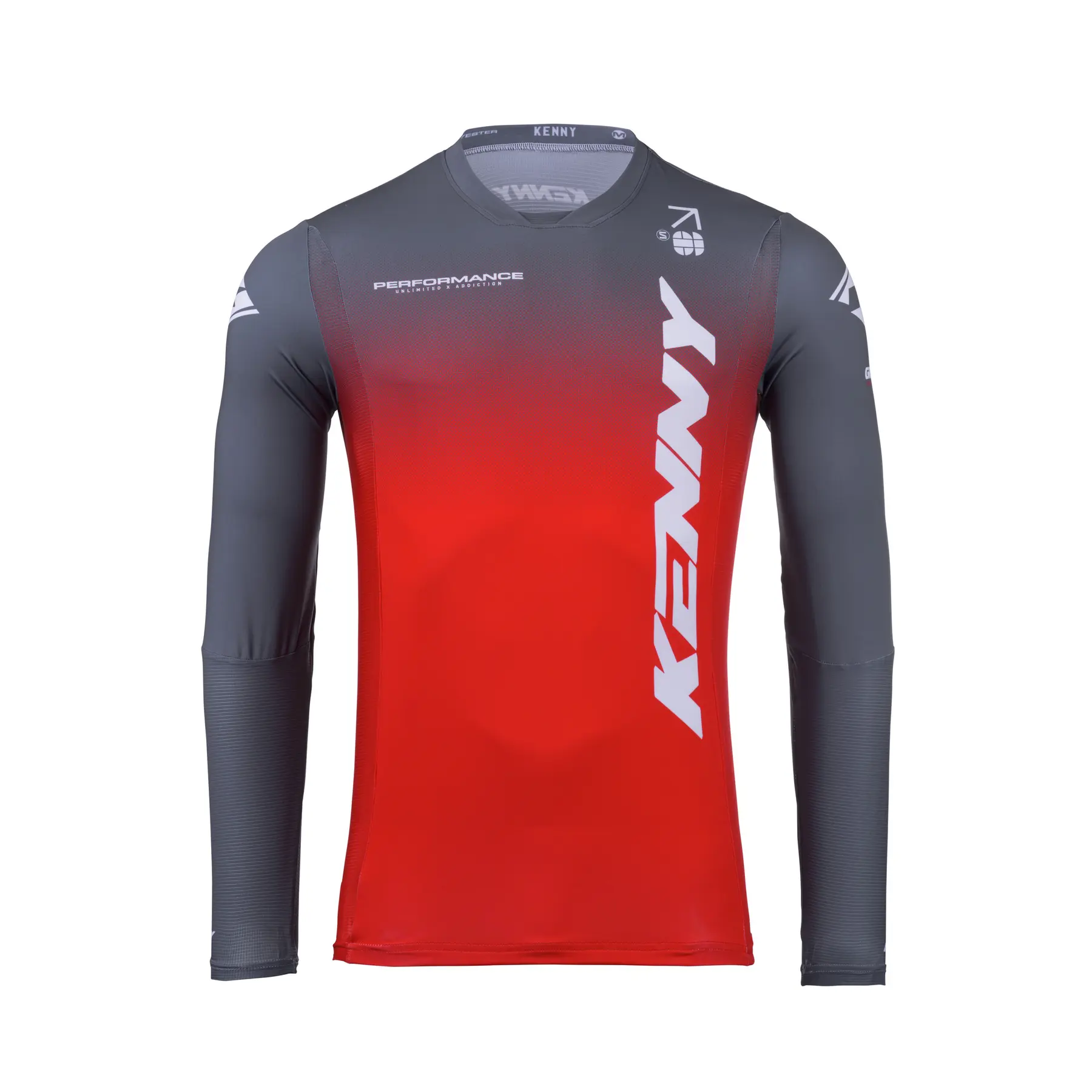 Langarm-Motorrad-Cross-Trikot Kenny Performance