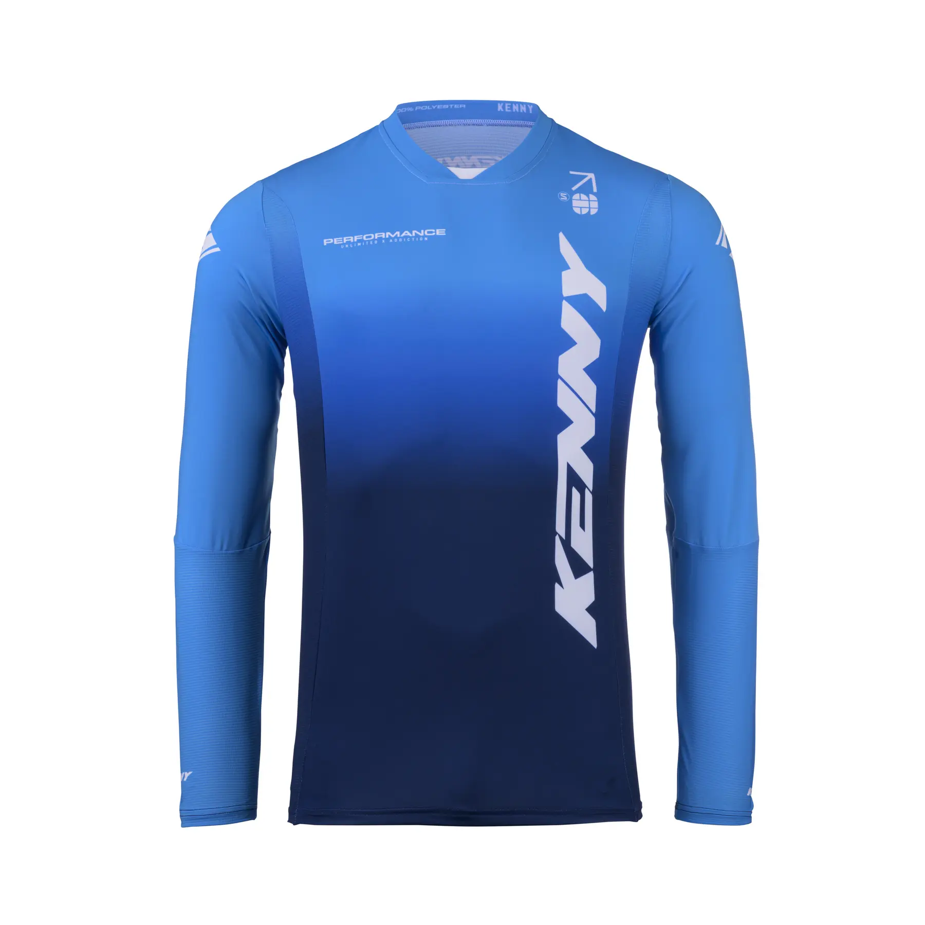Langarm-Motorrad-Cross-Trikot Kenny Performance