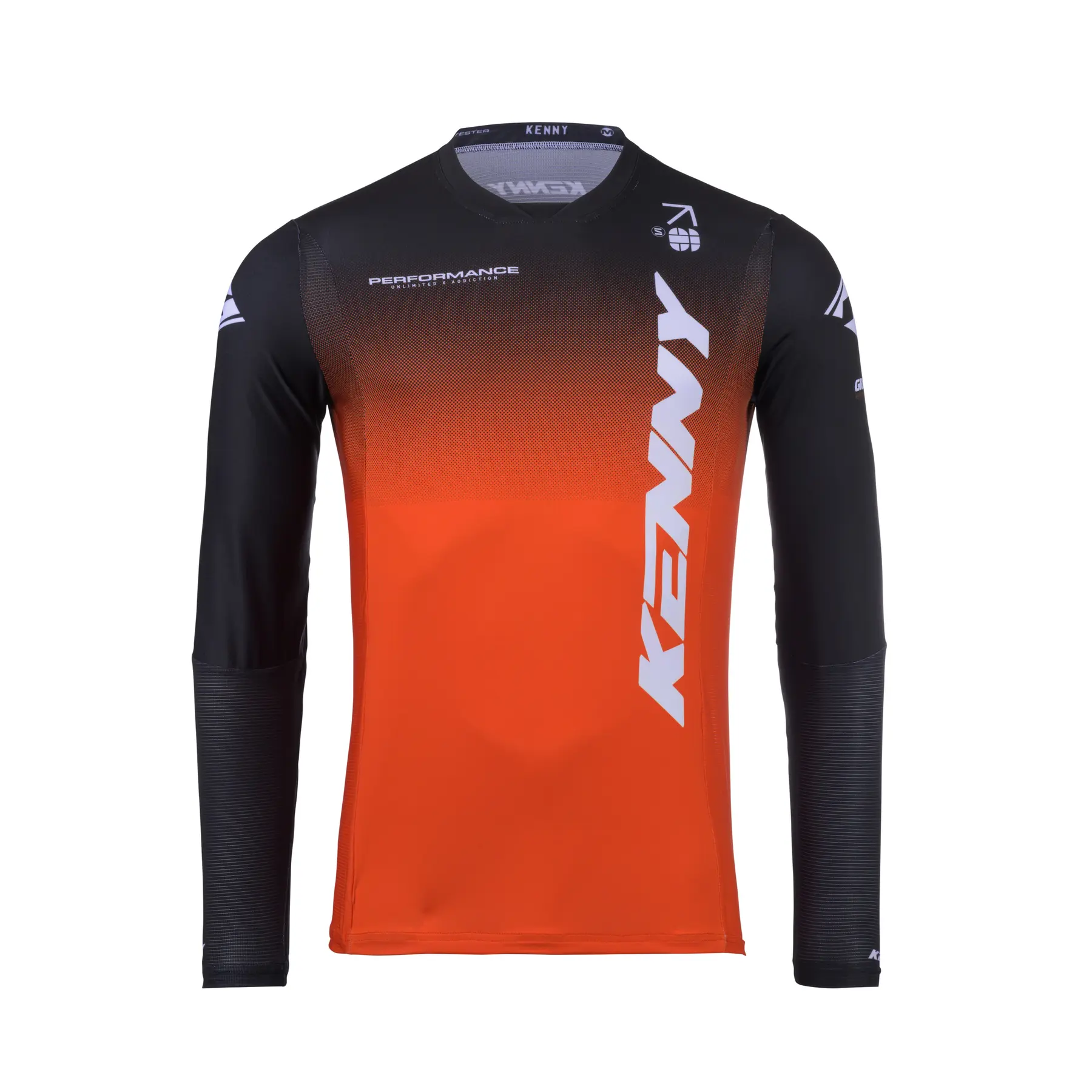 Langarm-Motorrad-Cross-Trikot Kenny Performance
