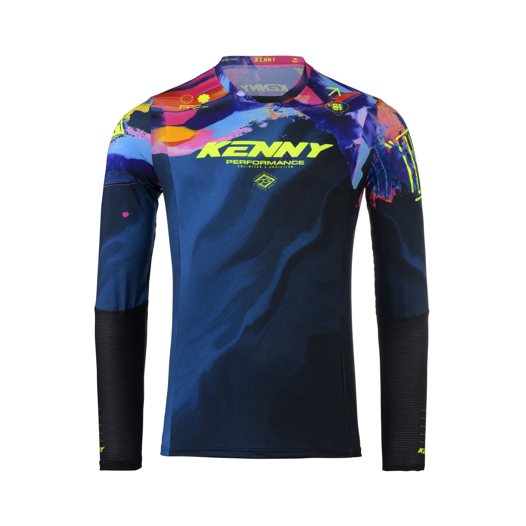 Langarm-Motorrad-Cross-Trikot Kenny Performance