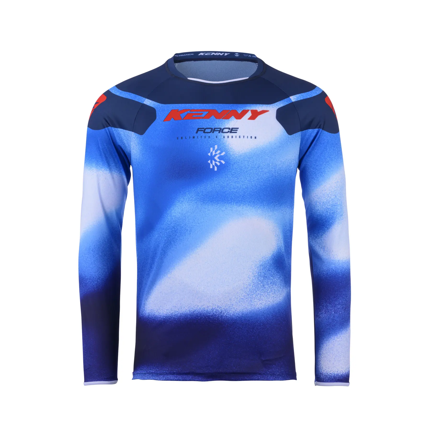 Langarm-Motorrad-Cross-Trikot Kenny Force