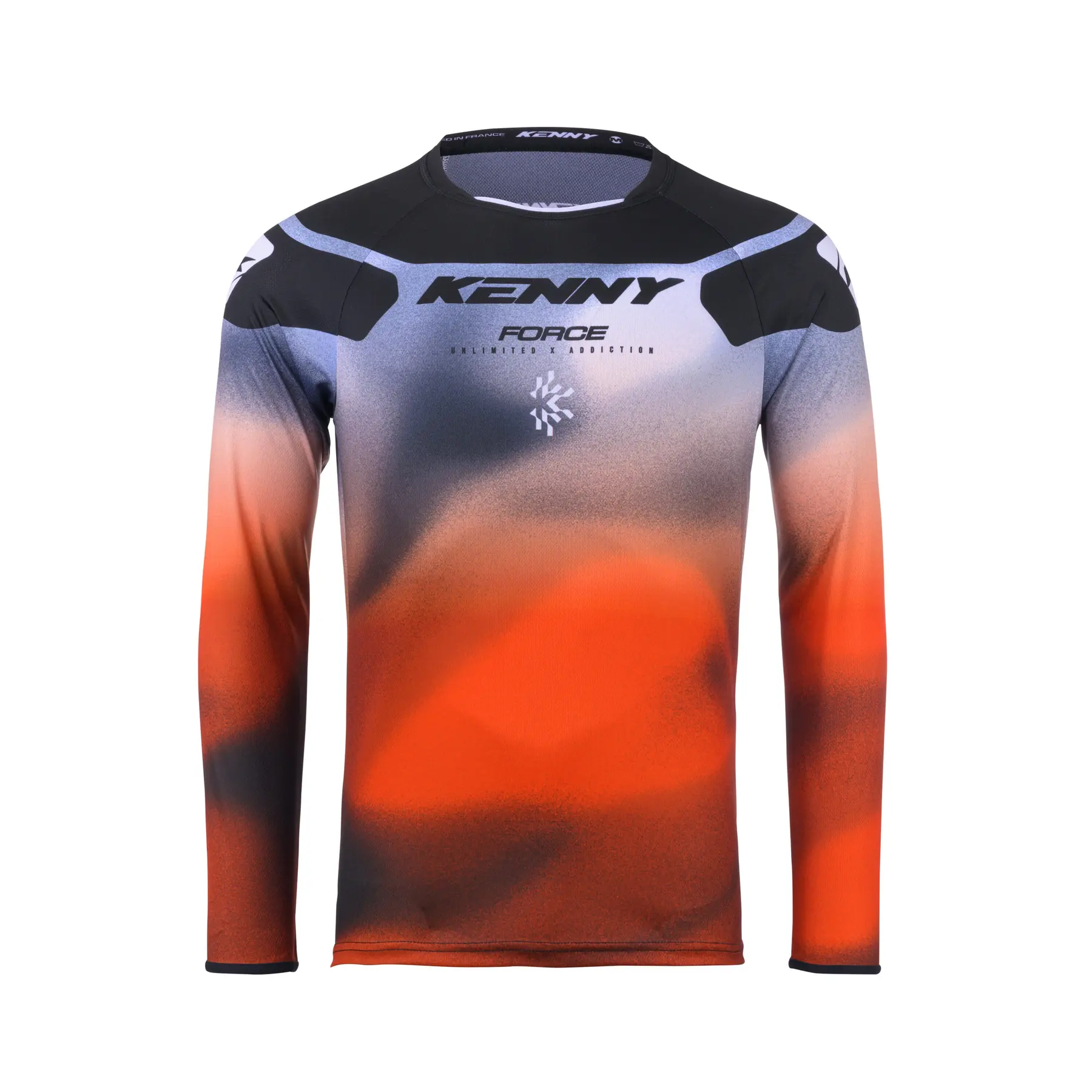 Langarm-Motorrad-Cross-Trikot Kenny Force