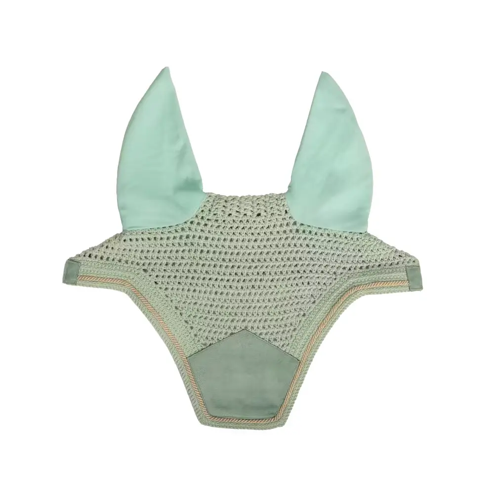 Bonnet anti-mouches pour cheval velours Kentucky Horsewear Wellington