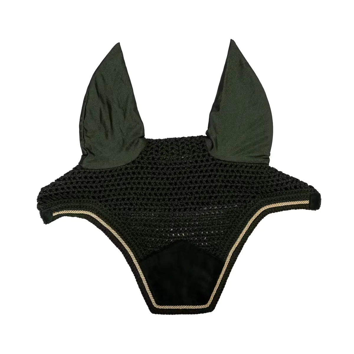 Kentucky Horsewear Vert Noise-Reducing Short Fly Mask For Horses Wellington