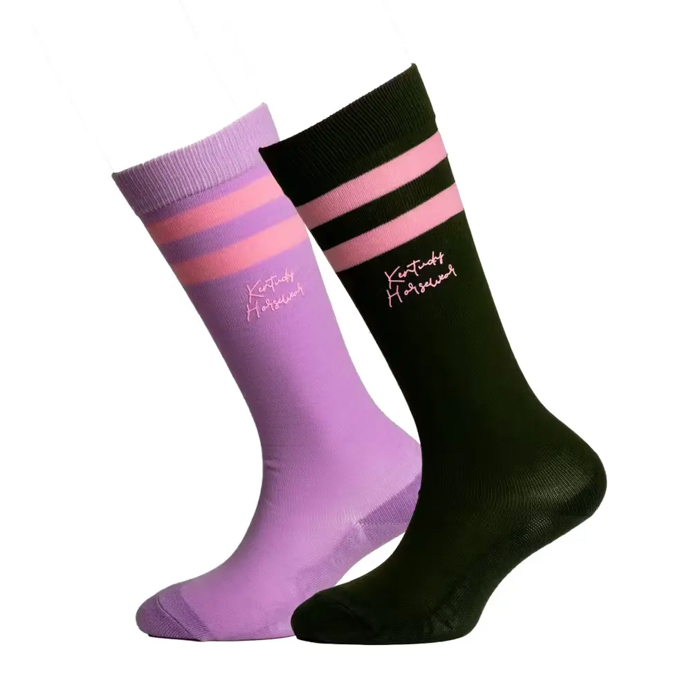 Kentucky Horsewear Violet Children's Riding Socks