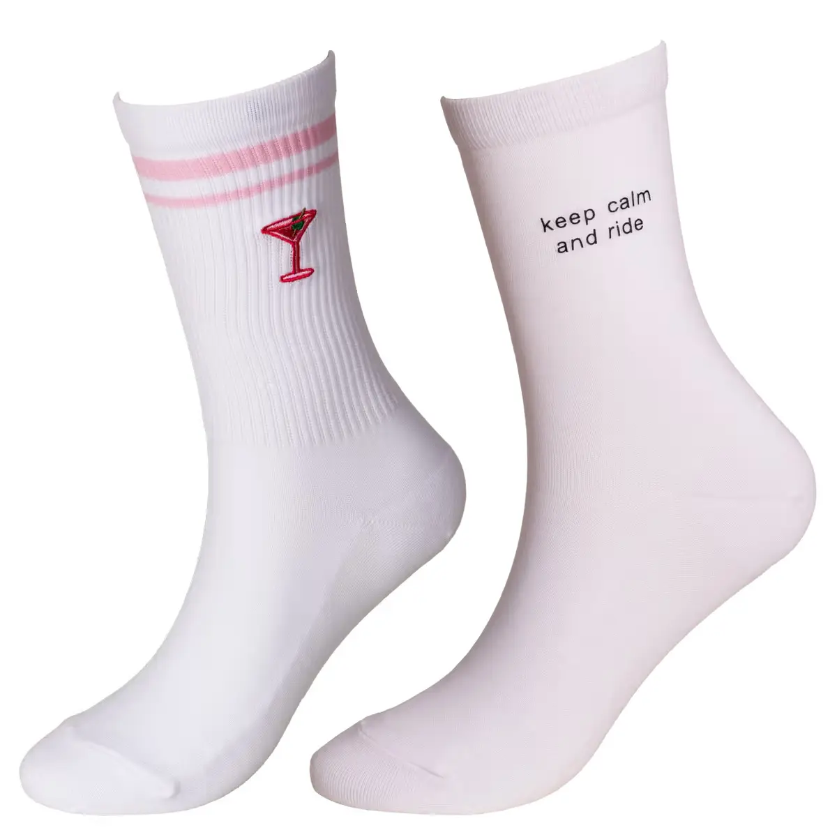 Rijsokken Kentucky Horsewear Keep calm (x2)