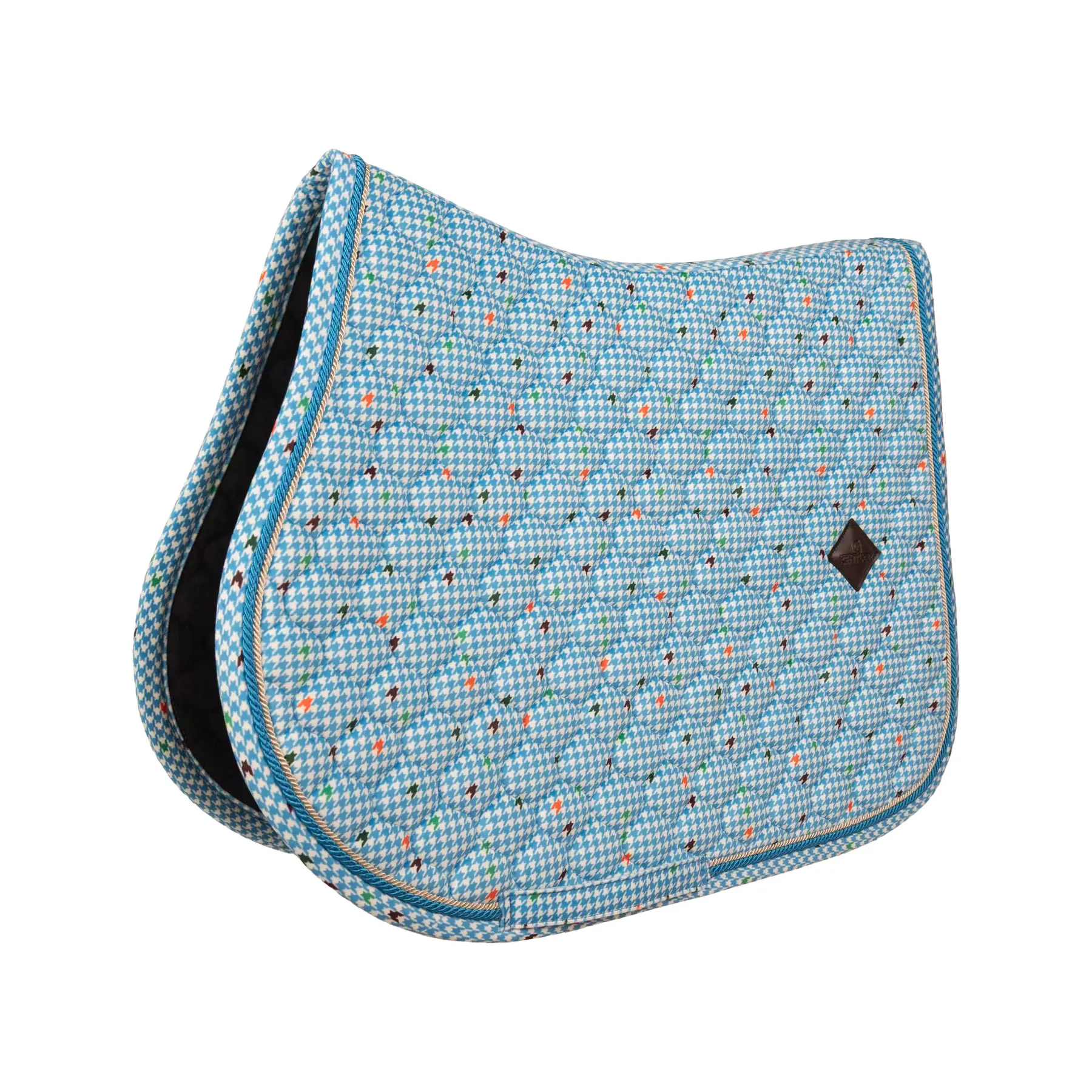 Meilleurs prix pour Tapis de selle pour cheval Kentucky Horsewear Pied De Poule Velvet