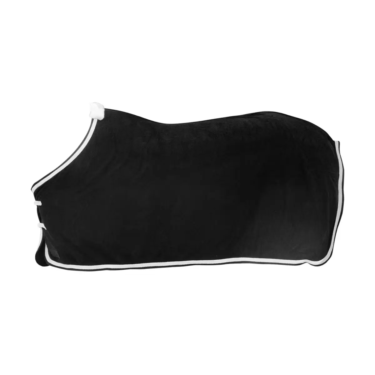 Kentucky Horsewear Noir Polar Fleece Blanket For Horse With Braided Cord