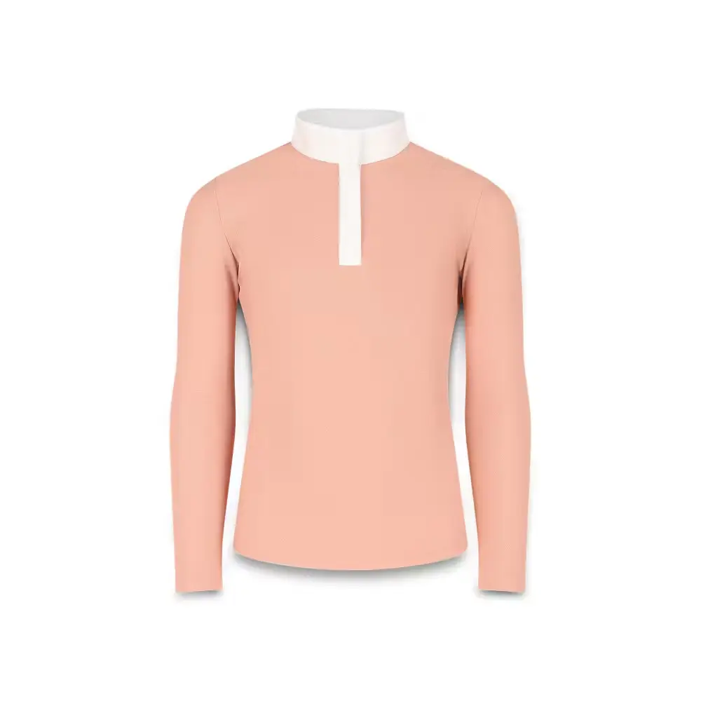Girl's long-sleeved riding polo shirt Kentucky Tokyo | Gallop-Store