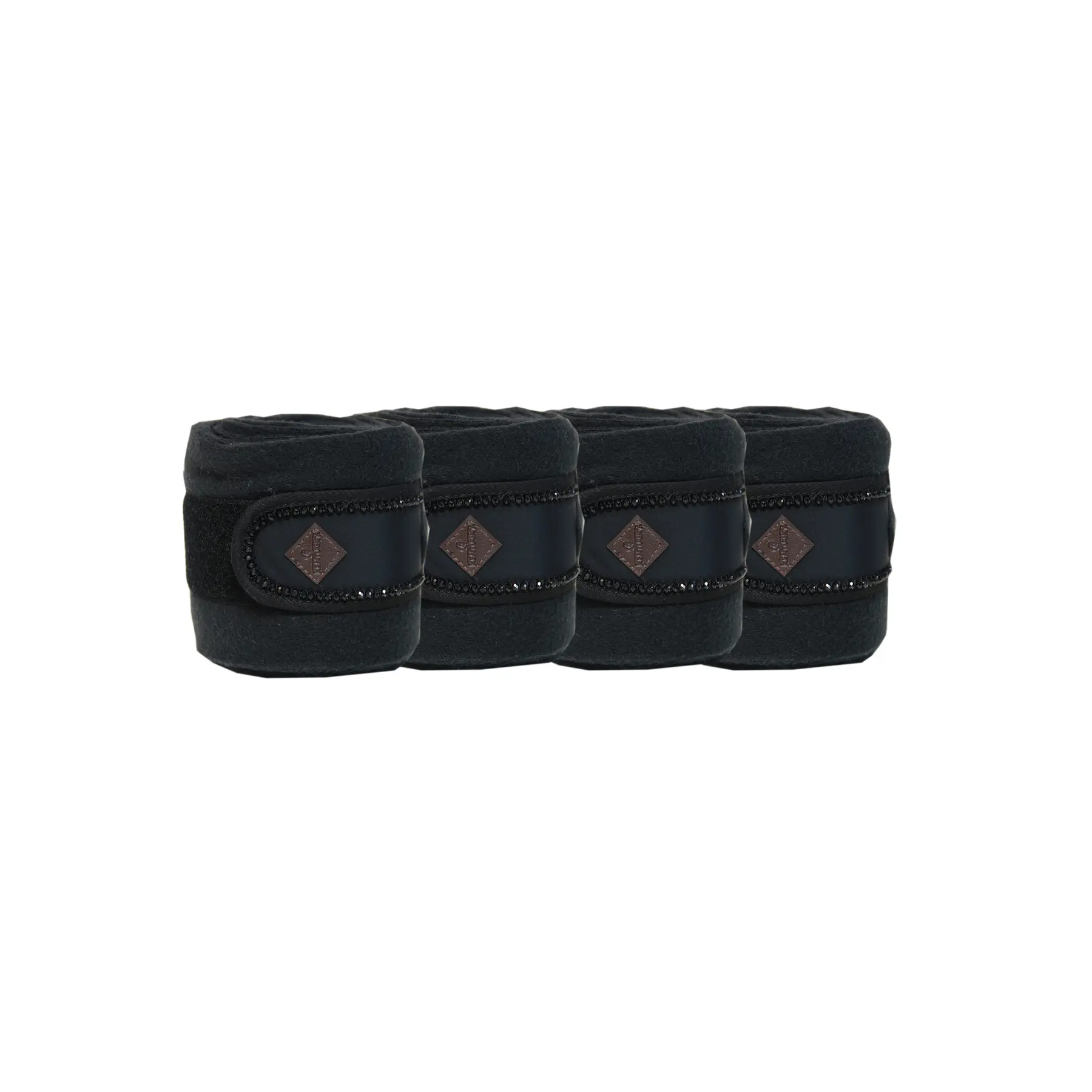 Kentucky Horsewear Noir Polo Wraps For Horse Kentucky Pearls