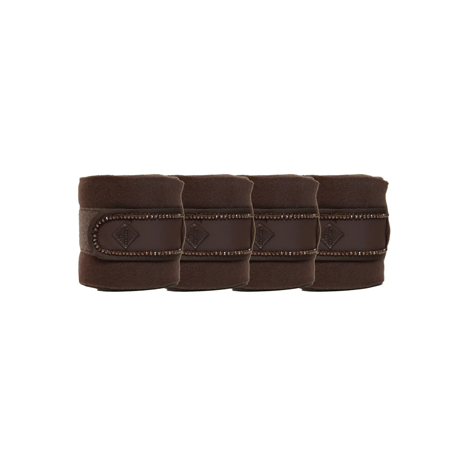 Kentucky Horsewear Marron Polo Wraps For Horse Kentucky Pearls