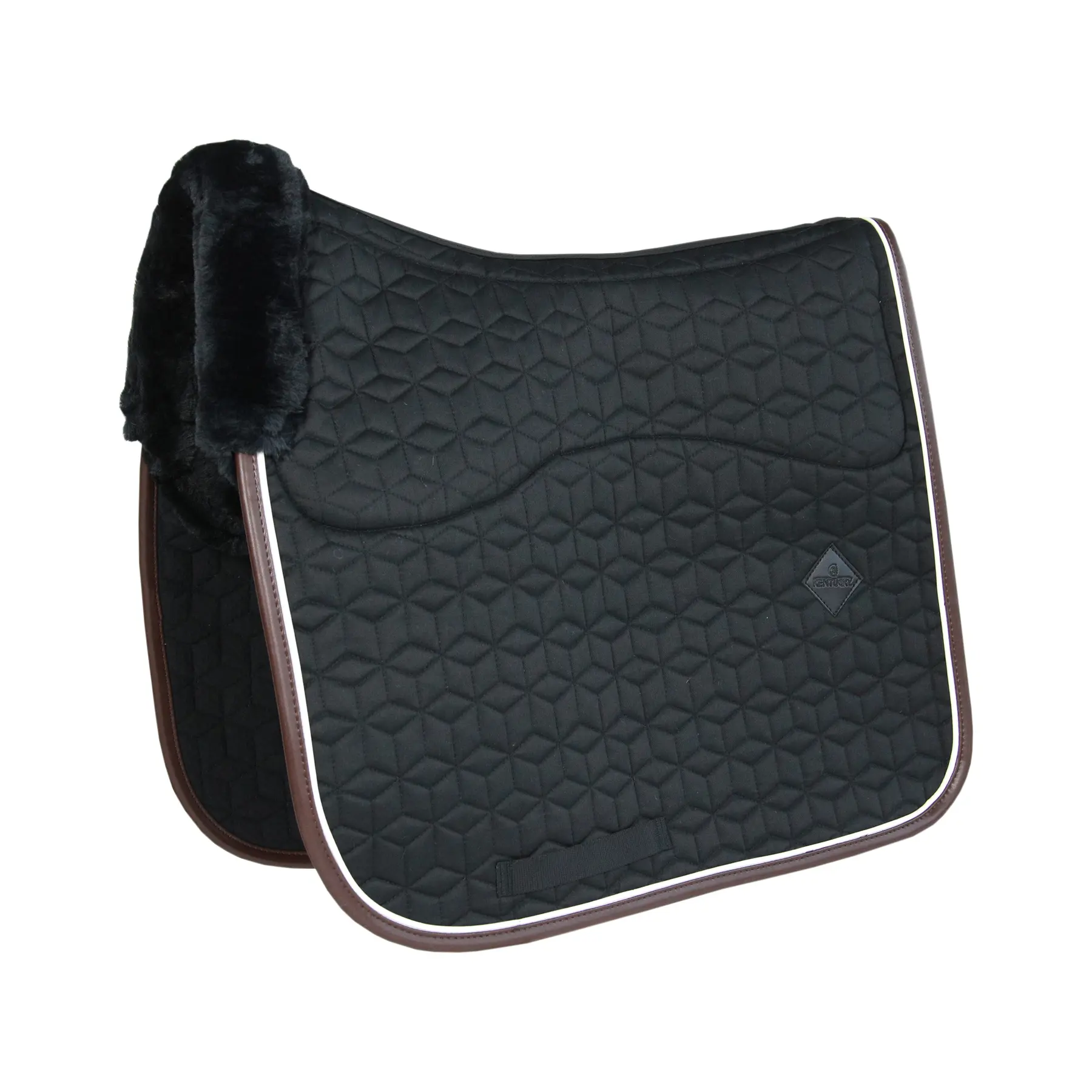 Kentucky Horsewear Noir Dressage Saddle Pad Kentucky Skin Friendly