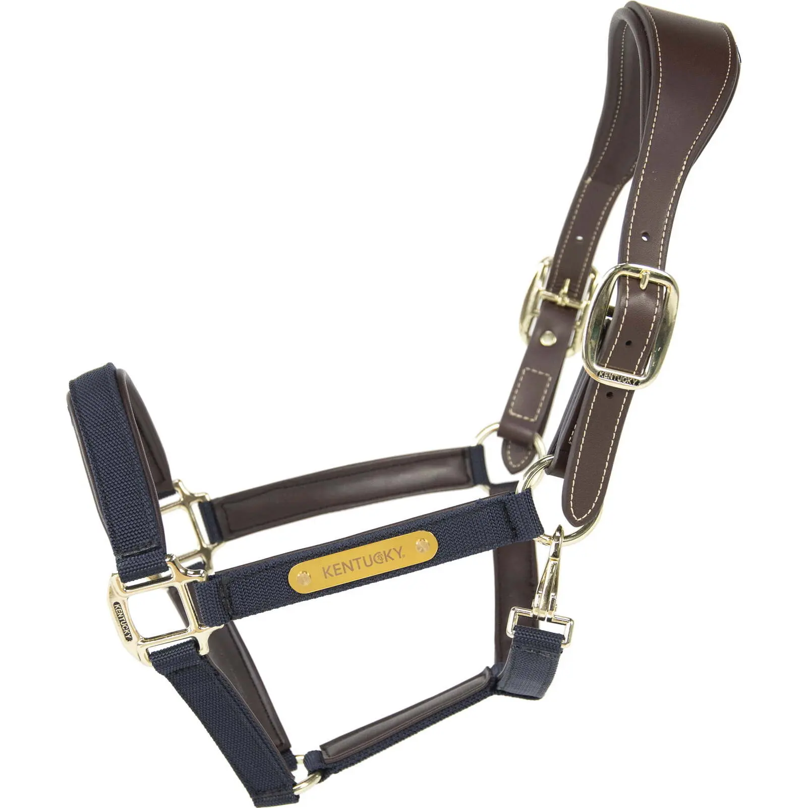 Kentucky Horsewear Bleu Anatomical Horse Halter Nylon Kentucky