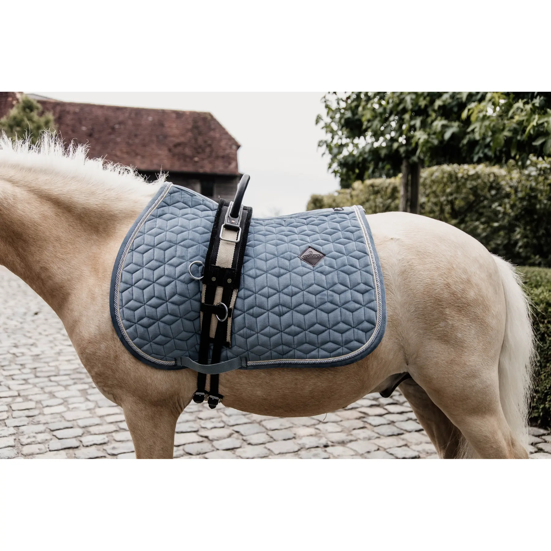 Kentucky Horsewear Bleu Saddle Pad For Horses Kentucky Velvet
