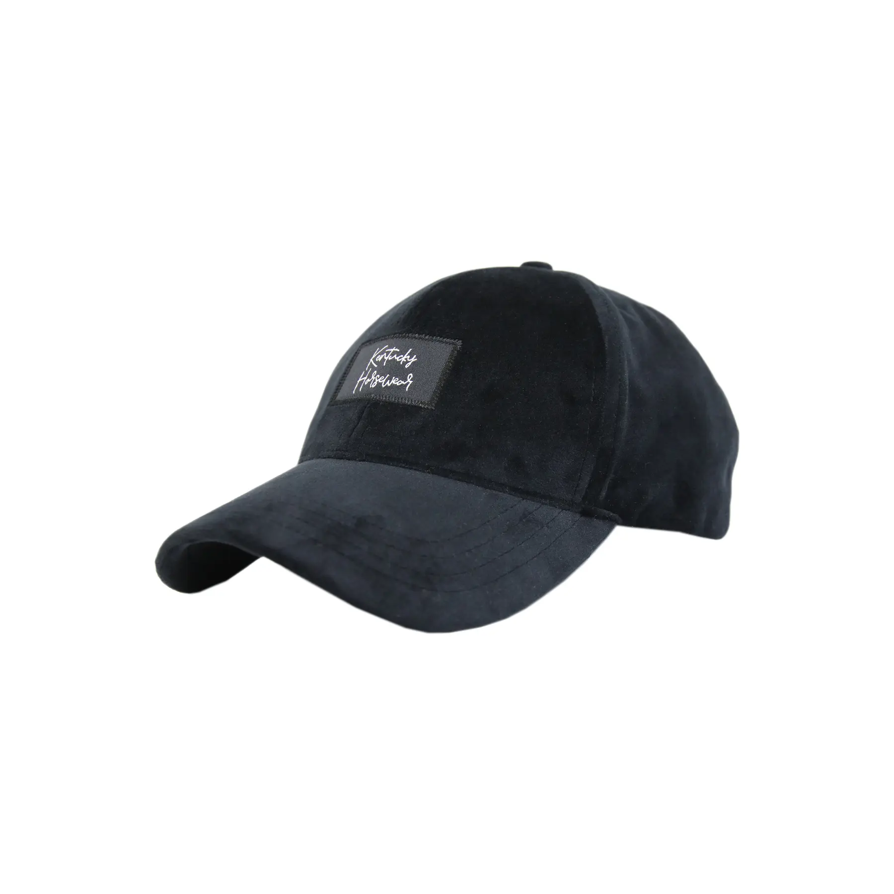 Kentucky Horsewear Noir Velvet Cap Kentucky