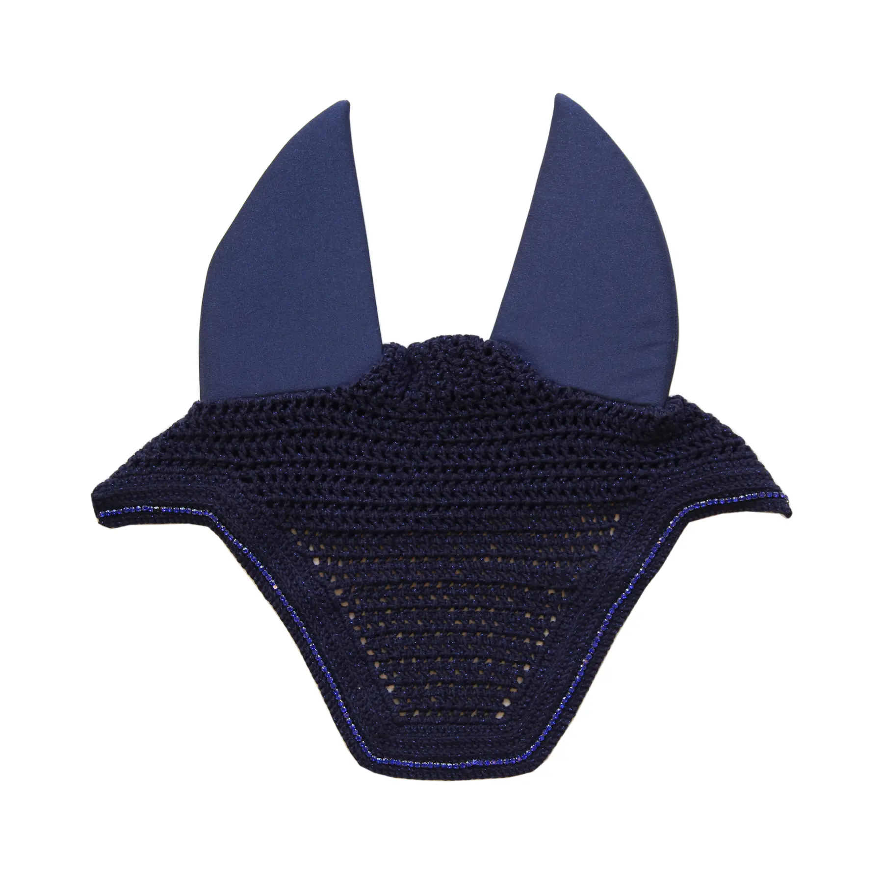 Kentucky Horsewear Bleu Anti-Noise Cap For Horses Kentucky Wellington Sparkling
