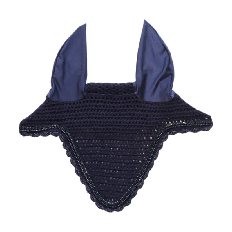 Kentucky Horsewear Bleu Anti-Noise Cap For Horses Kentucky Stone & Pearl