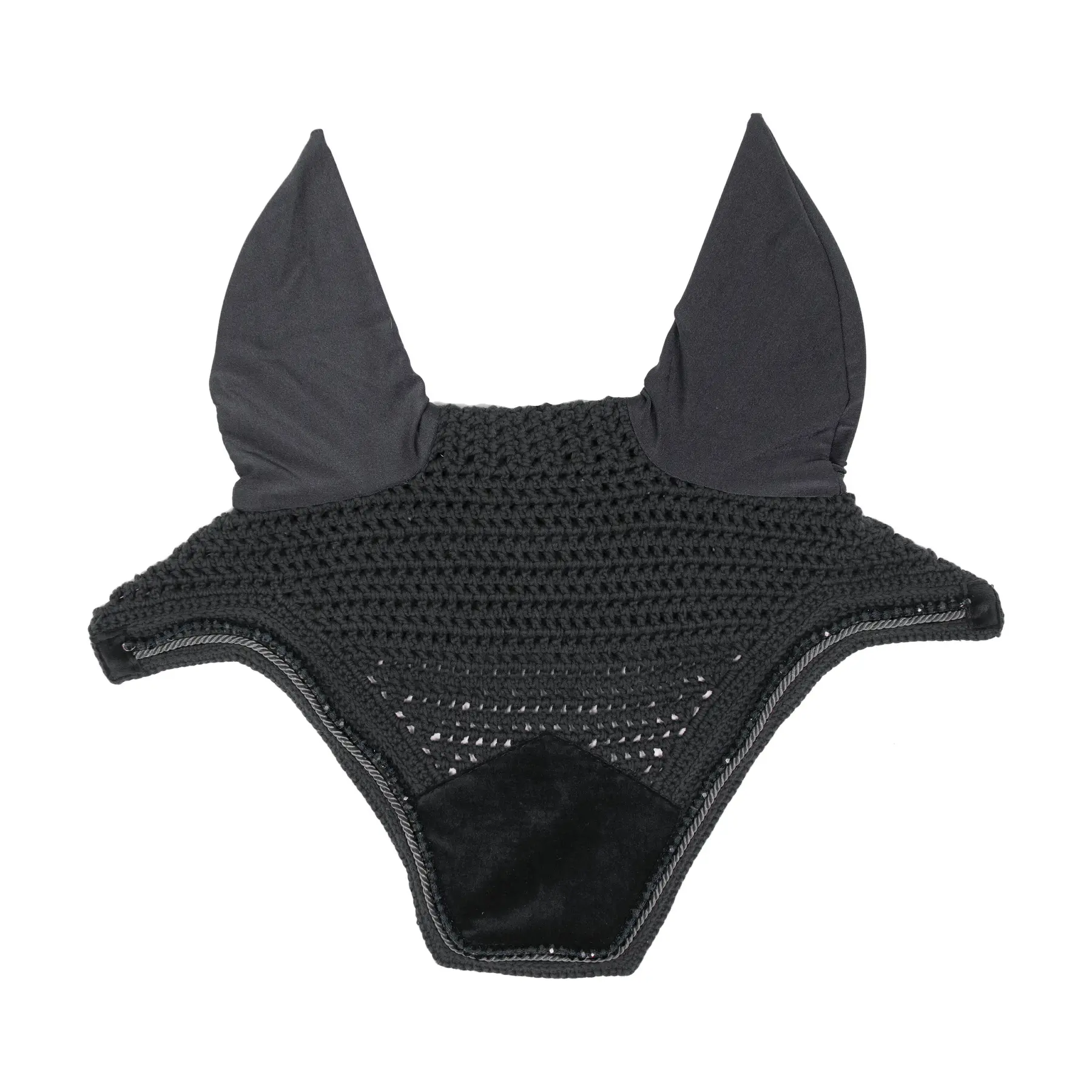 Kentucky Horsewear Noir Bonnet Kentucky Wellington Velvet Pearls