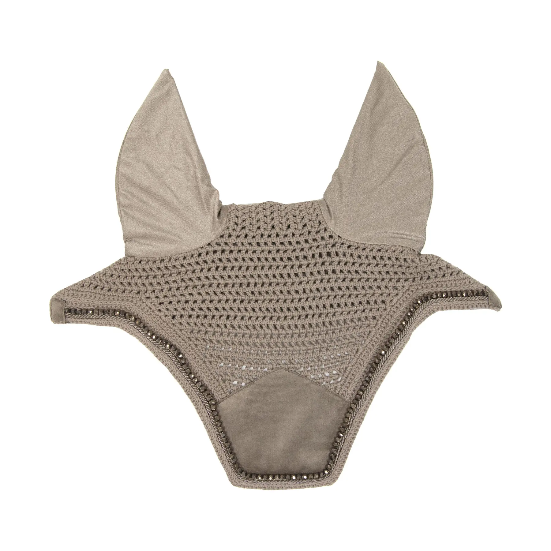 Kentucky Horsewear Beige Bonnet Kentucky Wellington Velvet Pearls