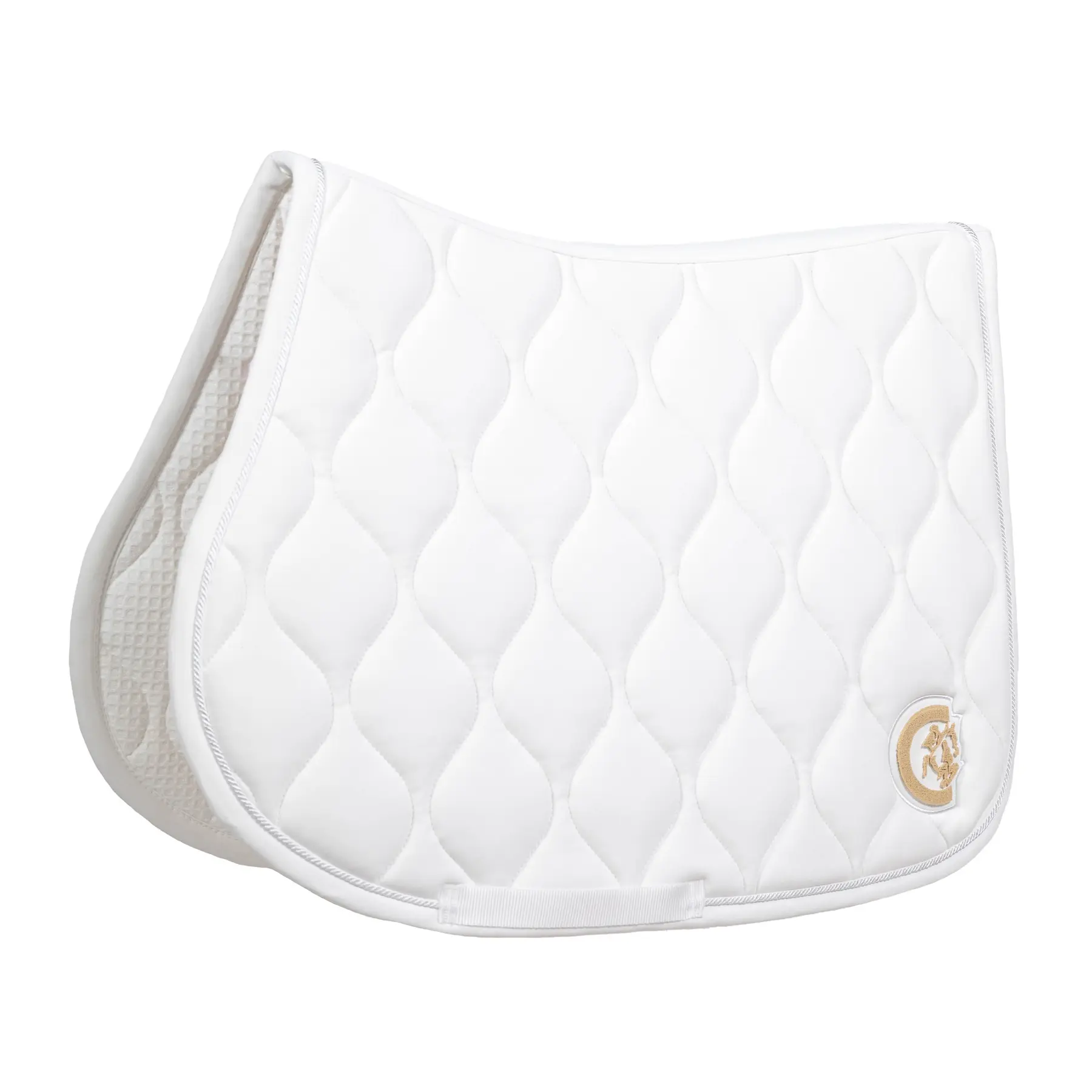 Kentucky Horsewear Blanc Dressage Saddle Pad For Horses Kentucky Wave
