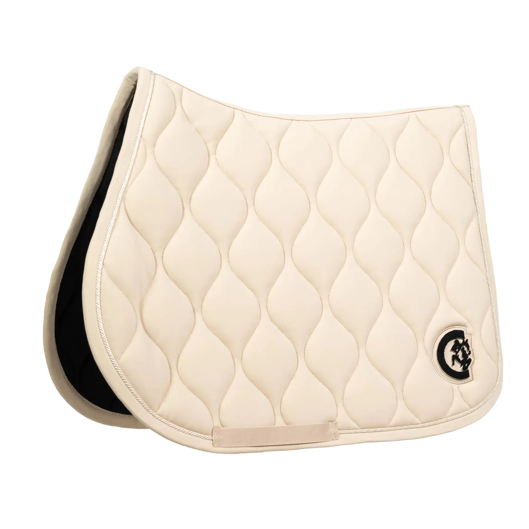 Kentucky Horsewear Beige Dressage Saddle Pad For Horses Kentucky Wave