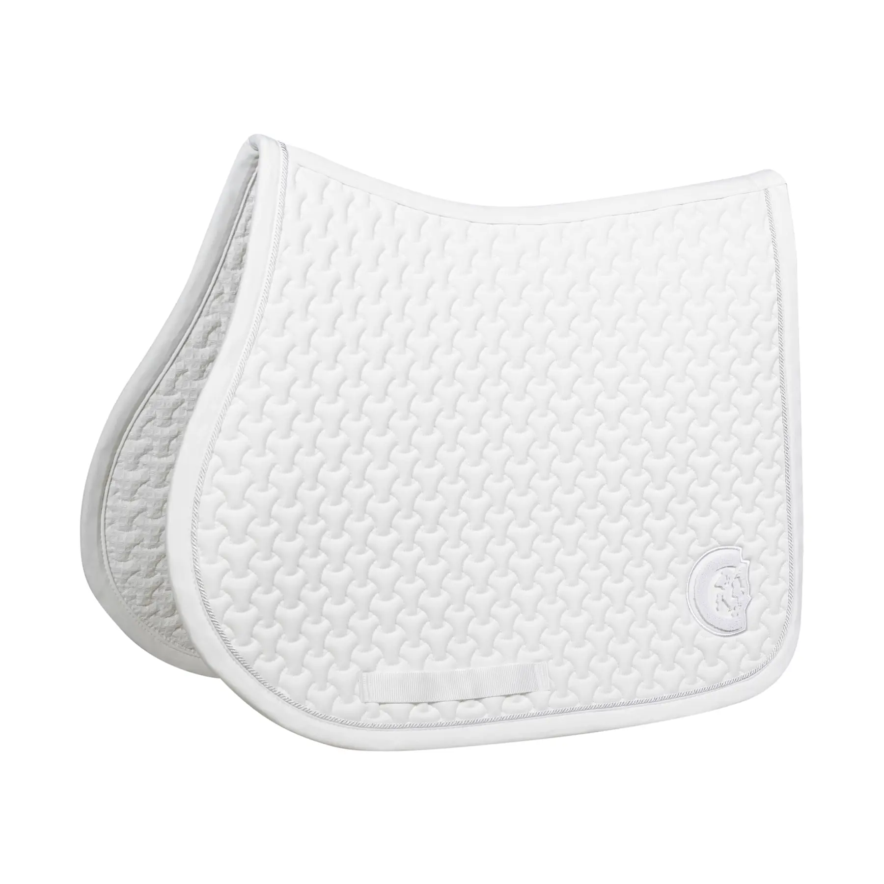 Kentucky Horsewear Blanc Dressage Saddle Pad For Horses Kentucky 3D Logo