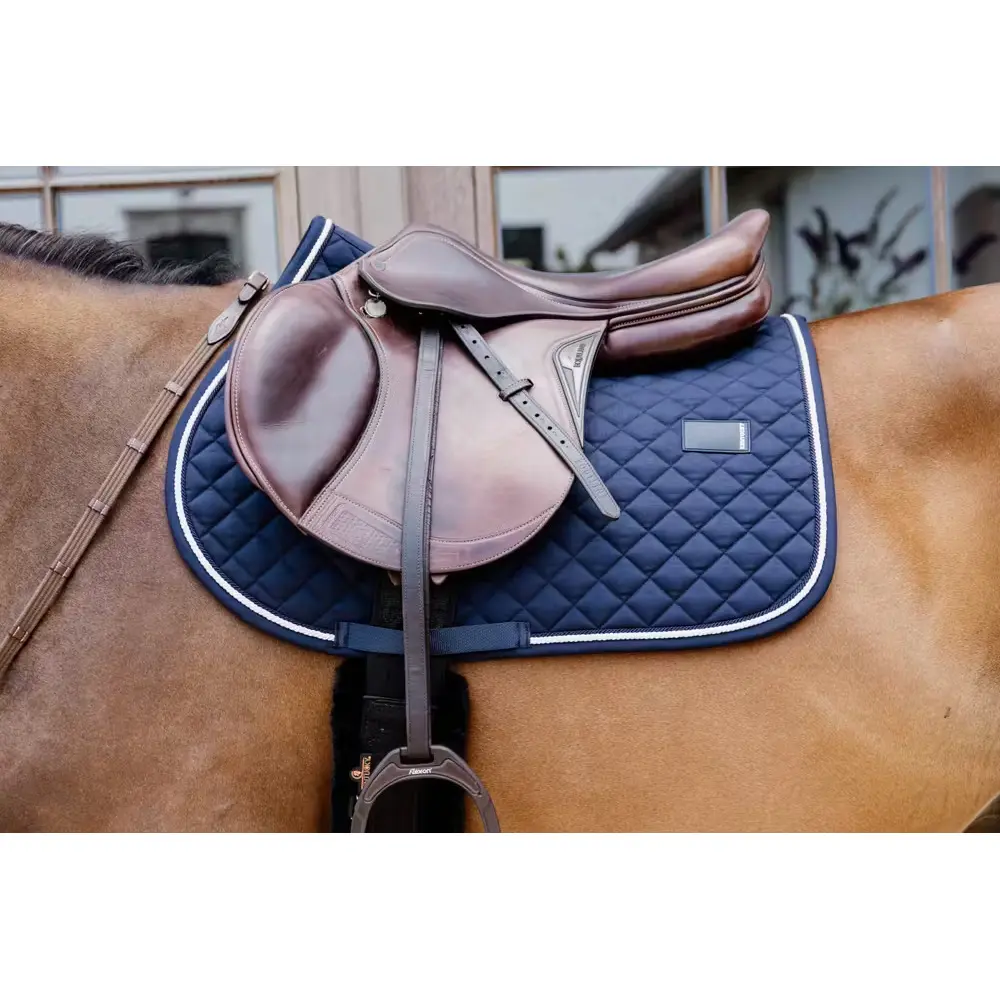 Kentucky Horsewear Bleu Saddle Pad For Horses Kentucky Diamond Rope