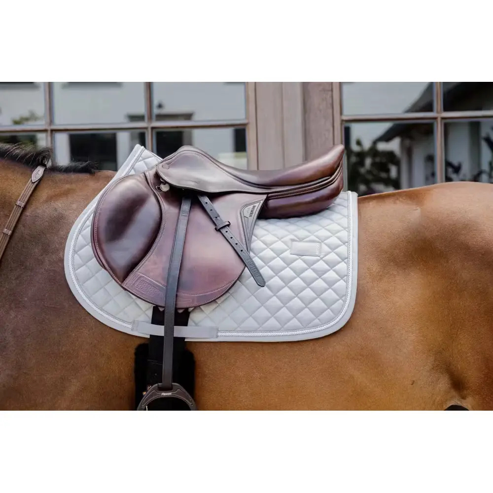 Kentucky Horsewear Gris Saddle Pad For Horses Kentucky Diamond Rope