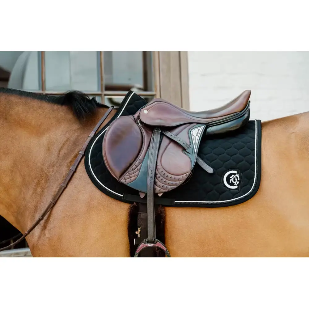Kentucky Horsewear Noir Saddle Pad For Horses Kentucky Onion Quilt