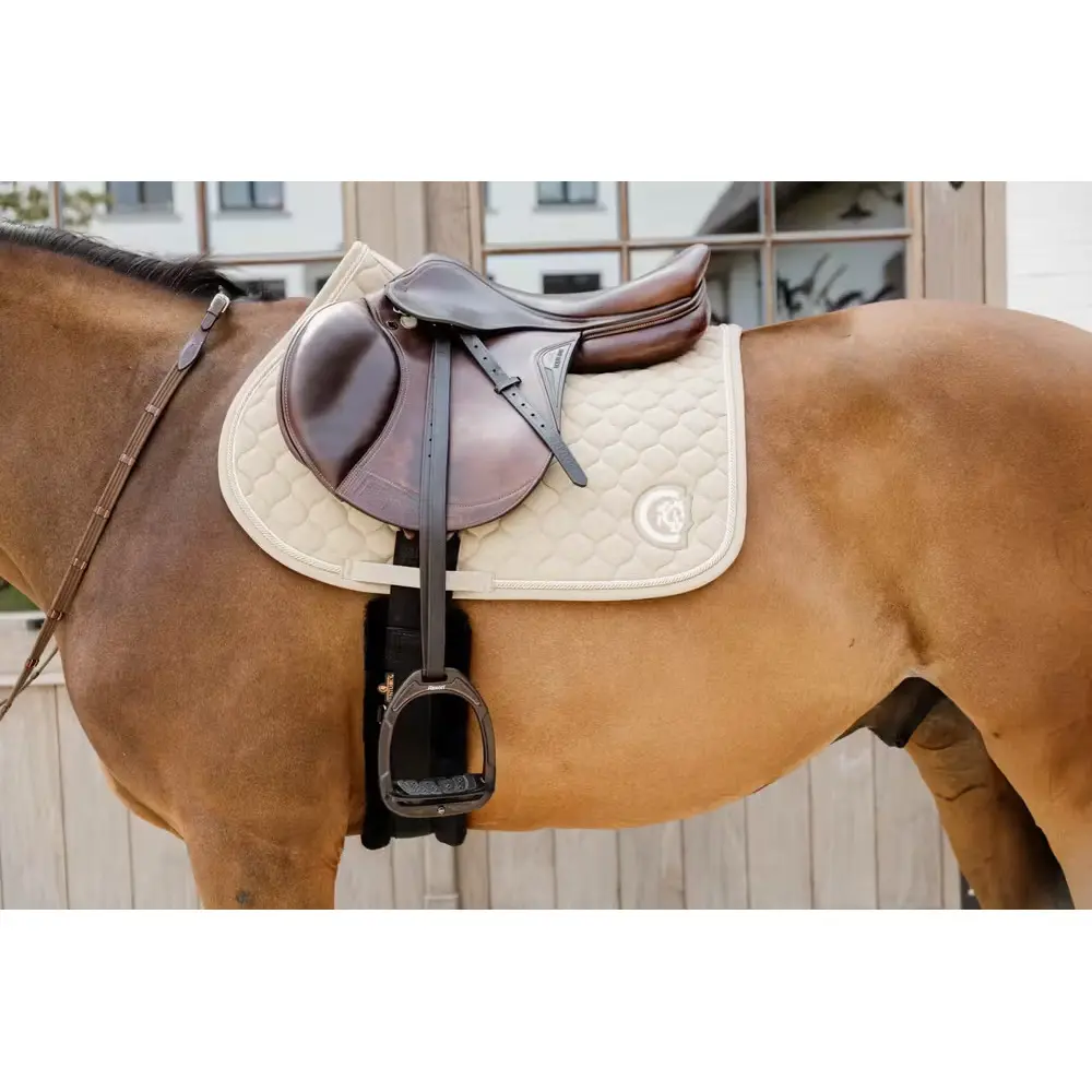 Kentucky Horsewear Beige Saddle Pad For Horses Kentucky Onion Quilt