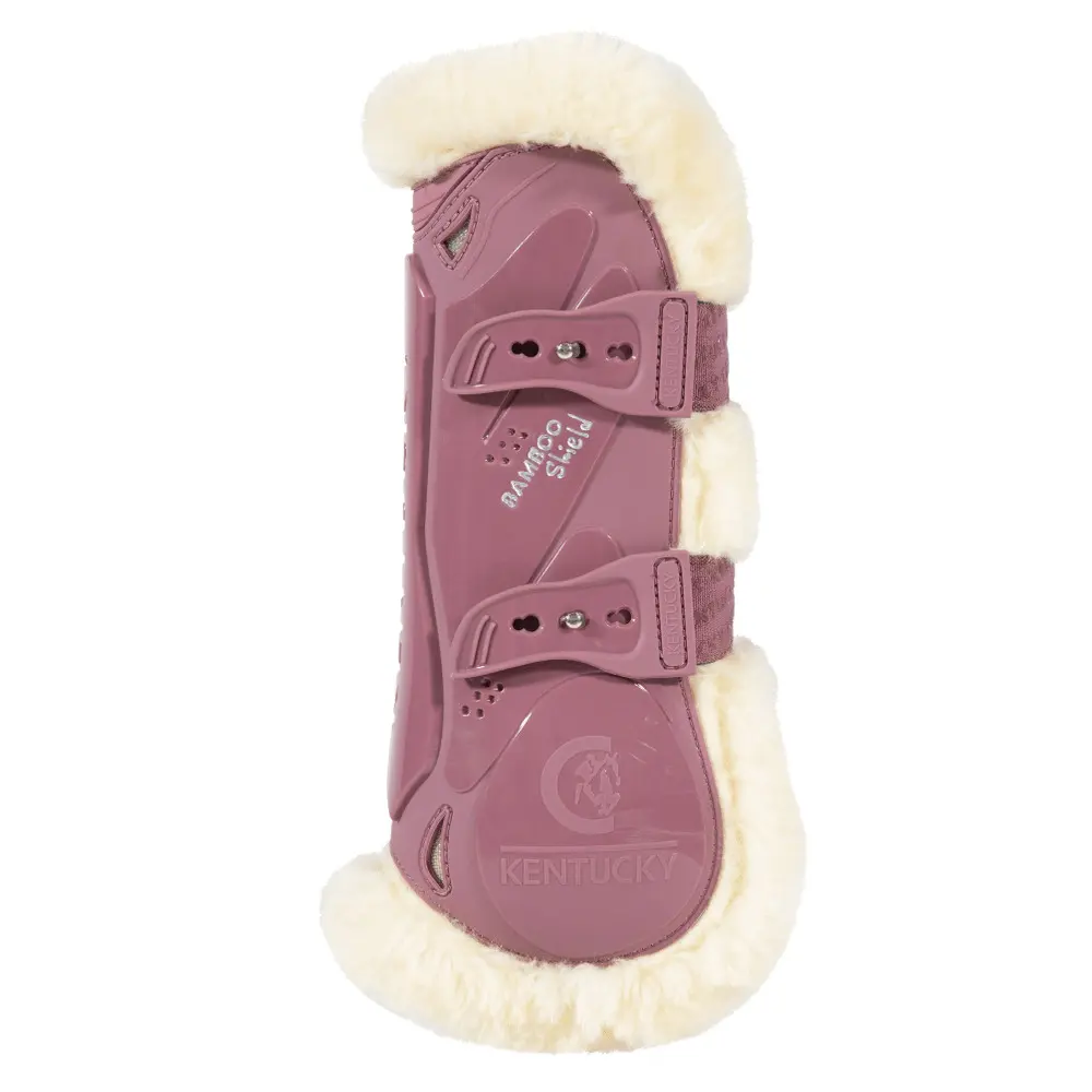 Kentucky Horsewear Rose Vegan Sheepskin Horse Boots Kentucky Bamboo Elastic