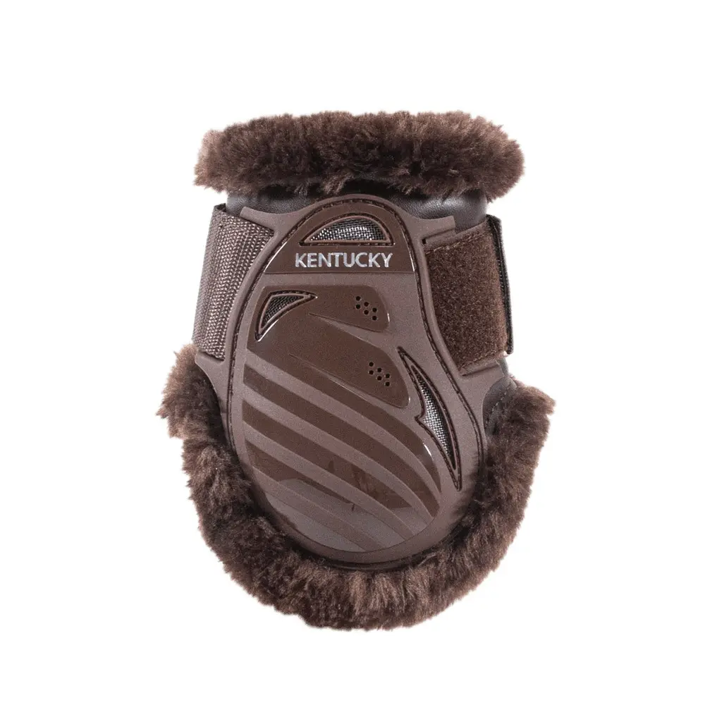 Kentucky Horsewear Marron Vegan Fetlock Protectors For Young Horses Kentucky