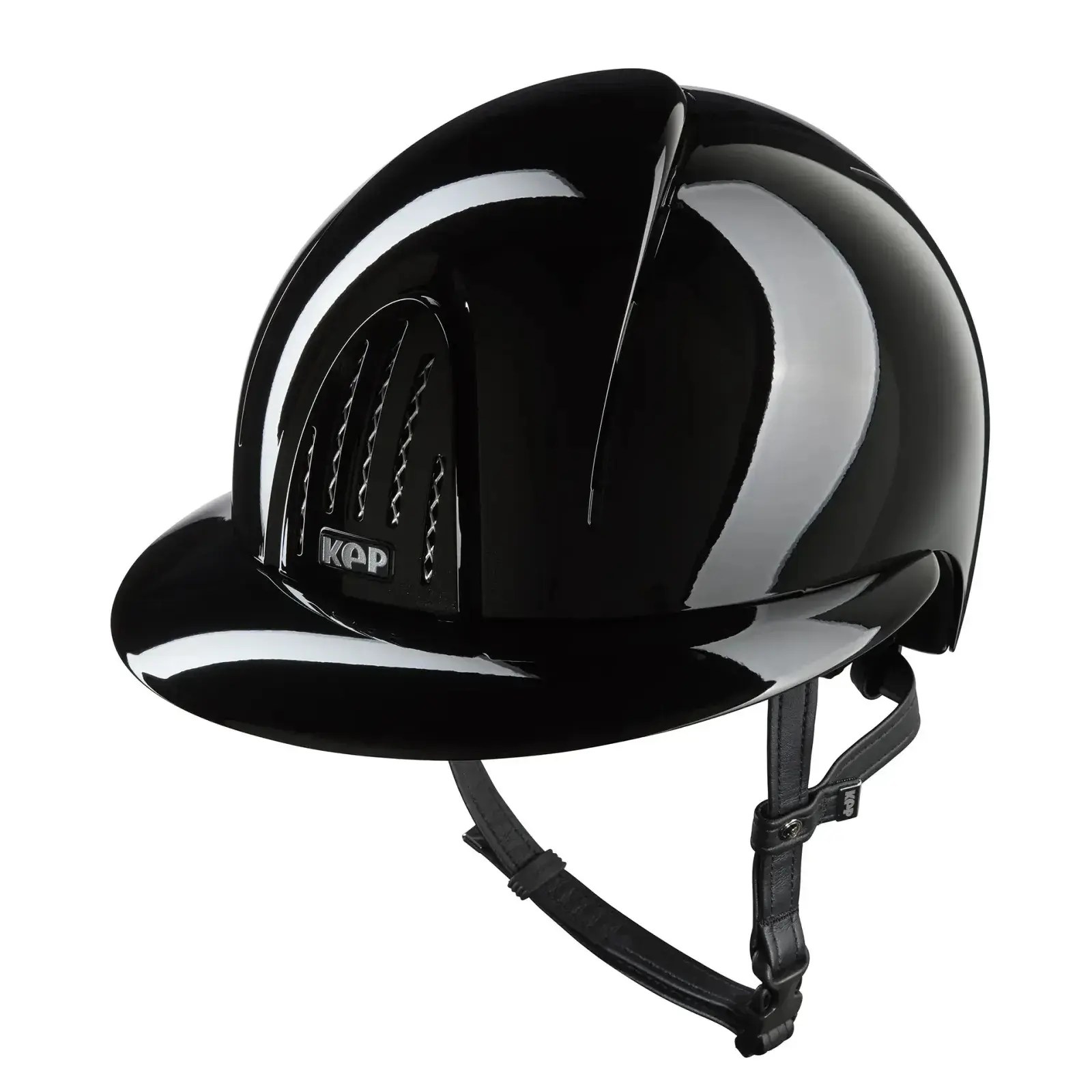 Casque d'équitation visière polo KEP Smart Nova Metal Polish