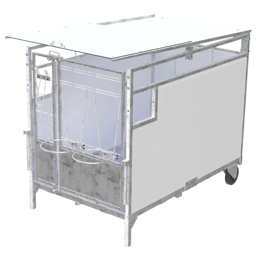 Toit pour grand box à veaux coulissante Kerbl