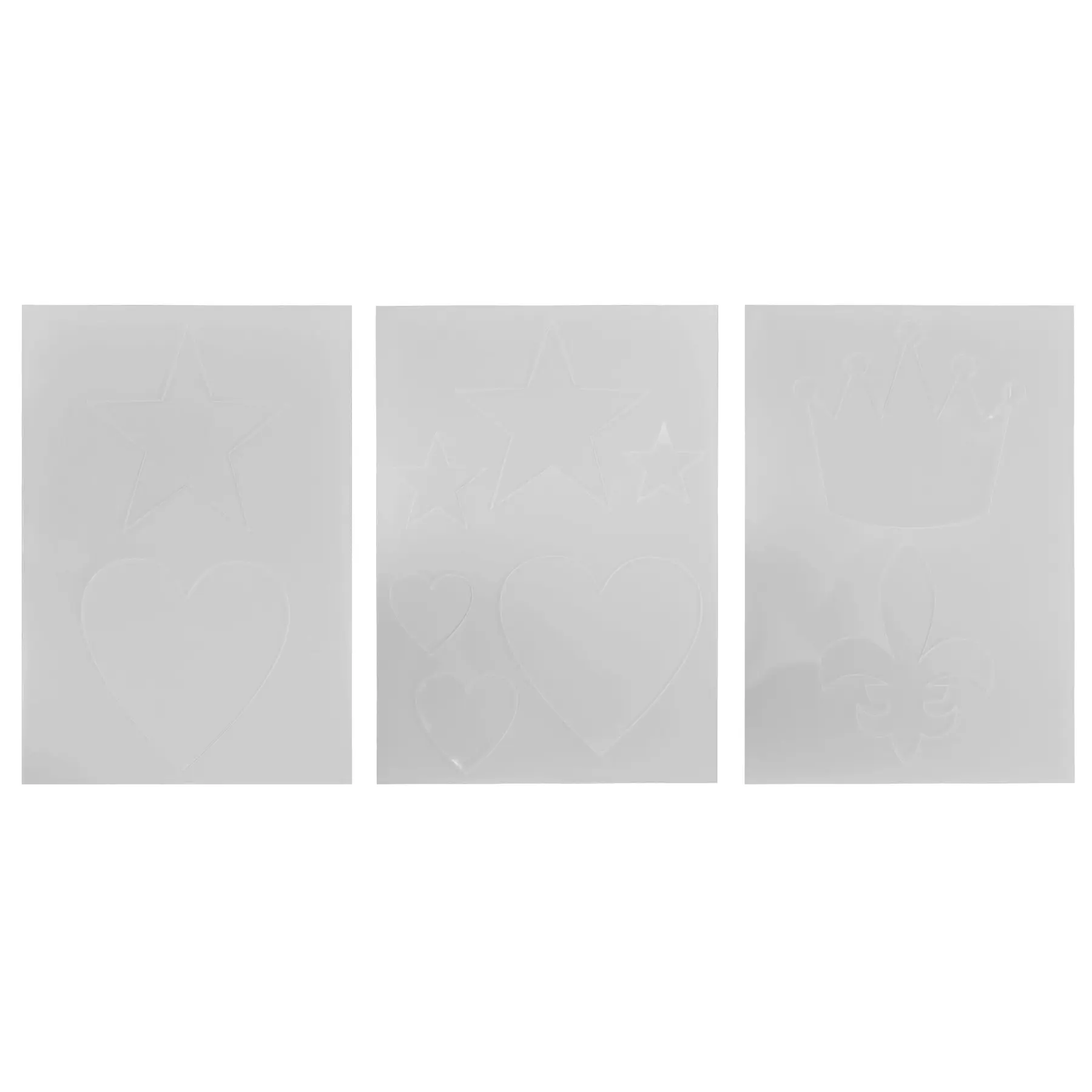 Kerbl Tendertaupe 321900 Scherschablone Für Pferde, 3-Er Set - Image 3