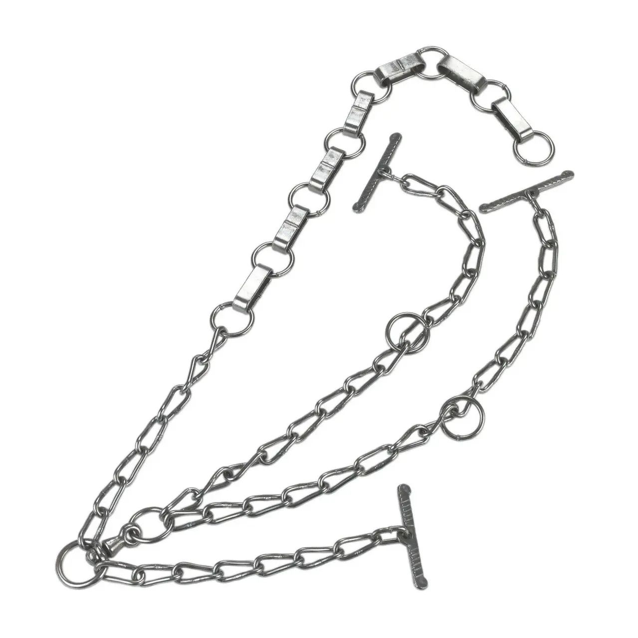 Kerbl Argenté Double Zinc-Plated Cow Chain With Carabiner