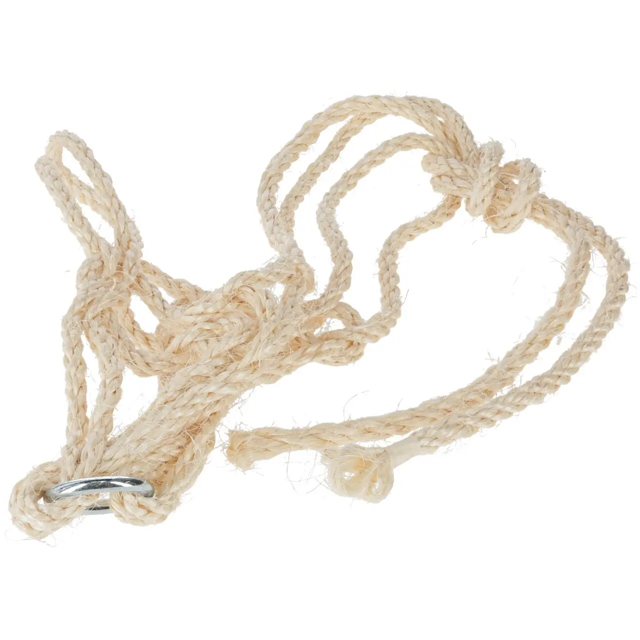 Kerbl Beżowy Kantar Sizalowy Z Galwanizowanym Pierścieniem Dla Bydła