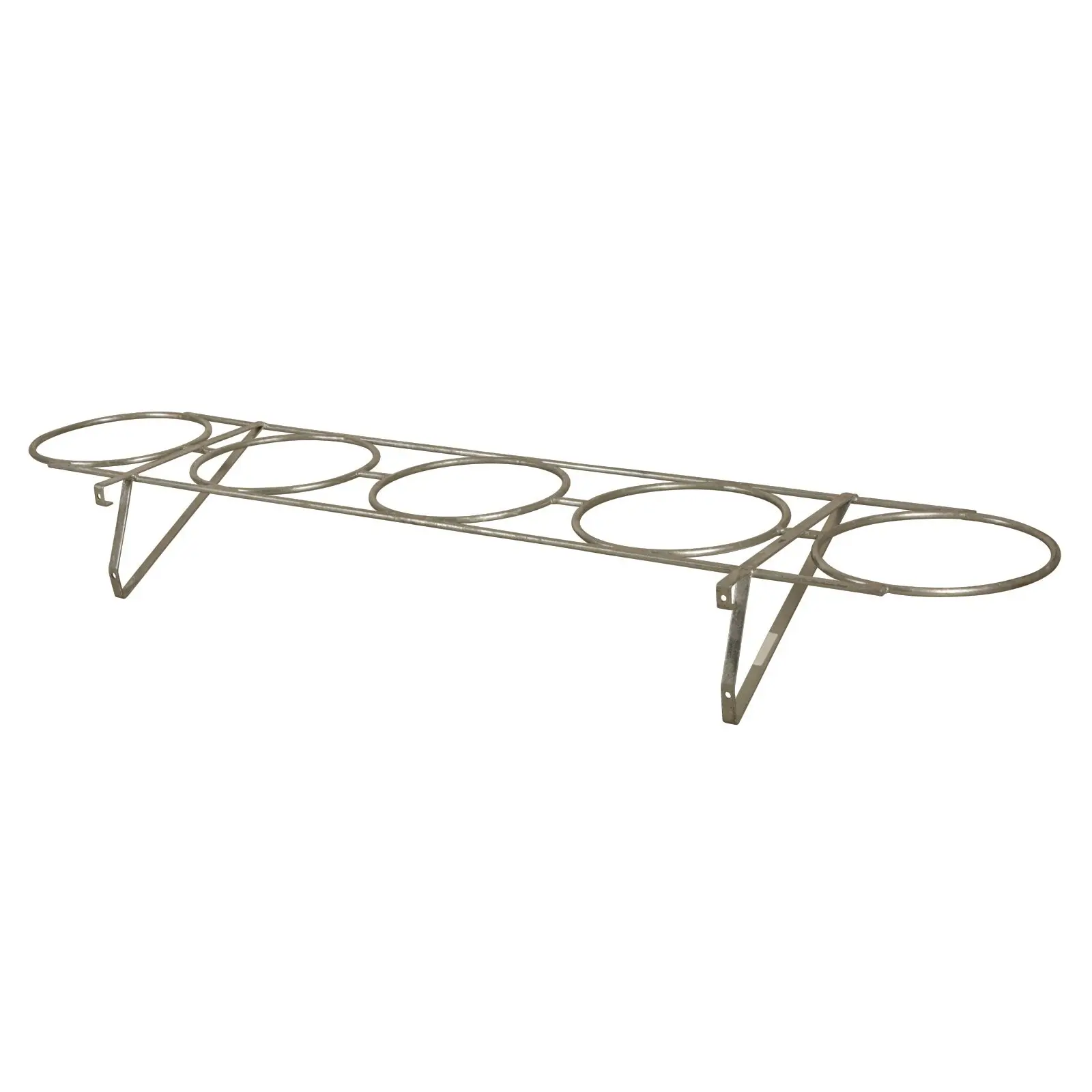 Kerbl Gris Stand For 5 Zinc-Plated Buckets Of Concentrated Food