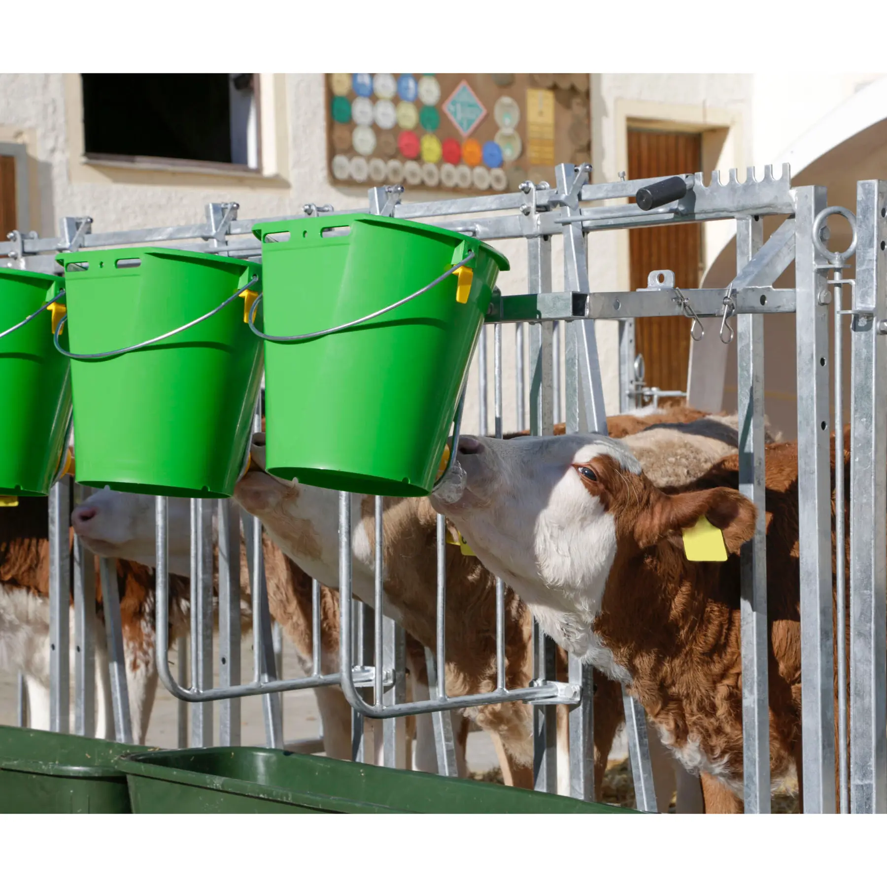 Kerbl Argenté Zinc-Plated Feeder Separator Accessory (X2)
