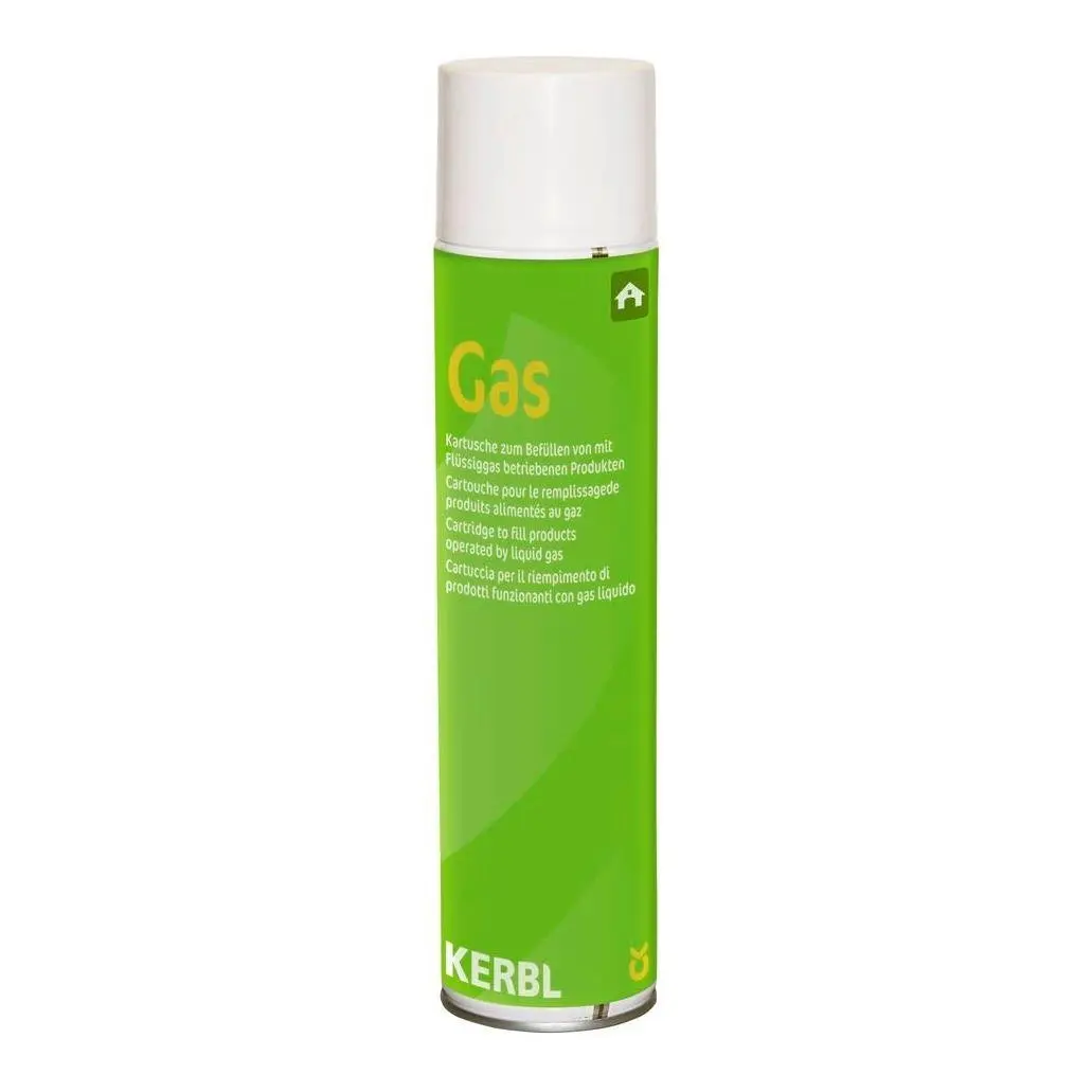 Kerbl Noir Propane And Butane Gas Cartridge For Thermal Hair Remover 15676