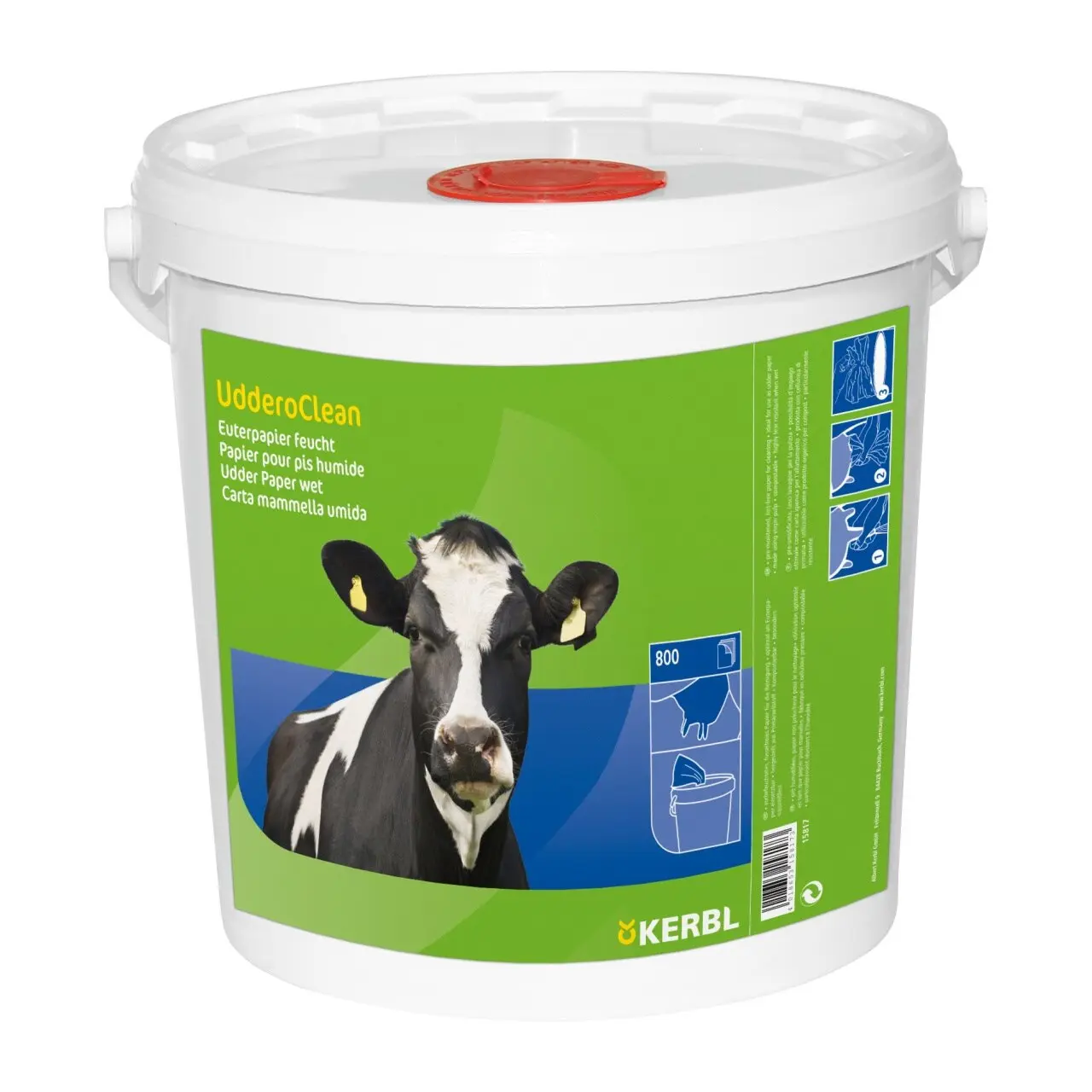 Meilleurs prix pour Papier humide 800/seau Kerbl