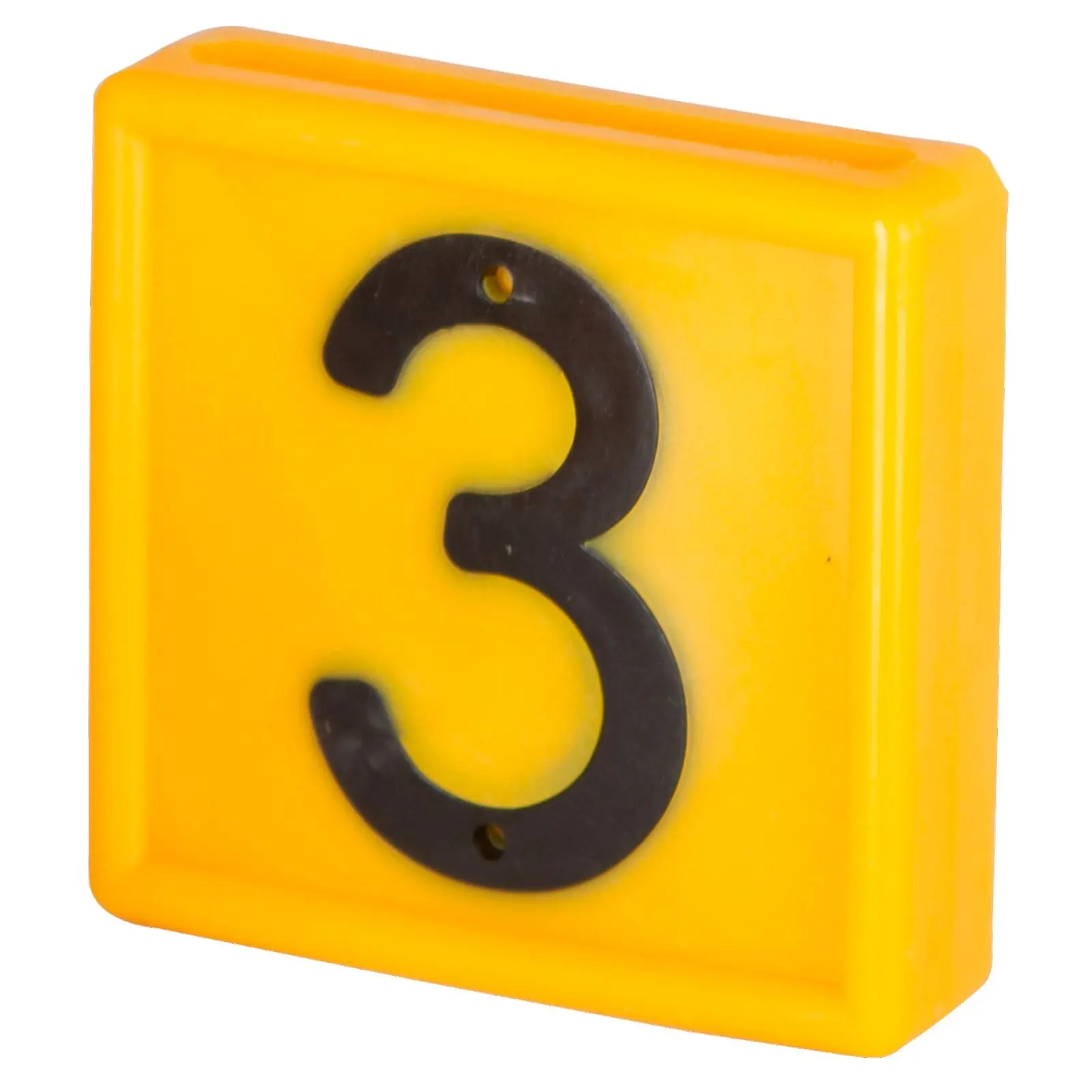 Kerbl Jaune Numbered Marking Collar To Slide Onto The Bracelet N°3 (X10)