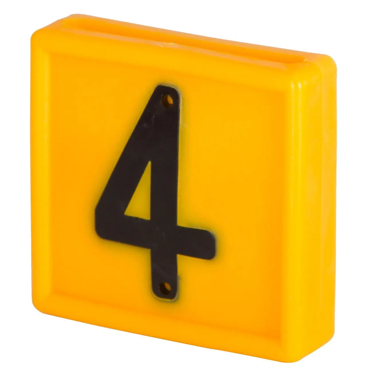Kerbl Jaune Numbered Marking Collar To Slide Onto The Bracelet N°4 (X10)